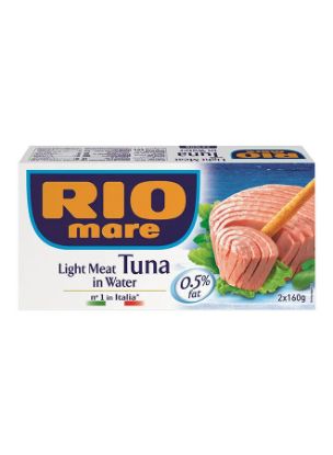 Picture of Rio Mare Light Meat Tuna In Water 2x160gm