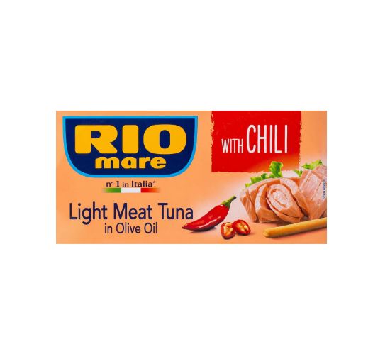 Picture of Rio Mare Light Meat Tuna With Chilli In Olive Oil 2x160gm