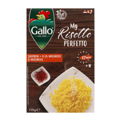 Picture of Gallo My Risotto Perfetto Saffron A Milanesa 175gm