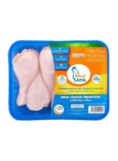 Picture of Saha Fresh Chicken Drumsticks Bone In 500gm