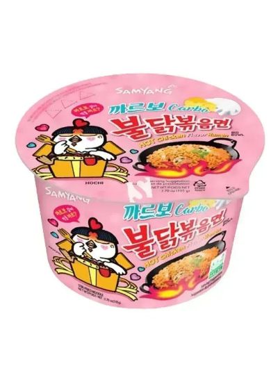 Picture of Samyang Carbo Hot Chicken Flavor Ramen 105gm