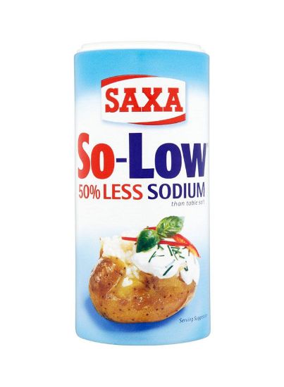 Picture of Saxa So Low 50% Less Sodium Than Table Salt 350gm