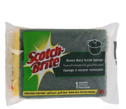 Picture of 3M Scotch Brite Scrub Sponge Heavy Duty 1'S