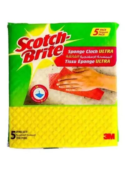 Picture of 3M Scotch Brite Sponge Cloth Ultimate 5's