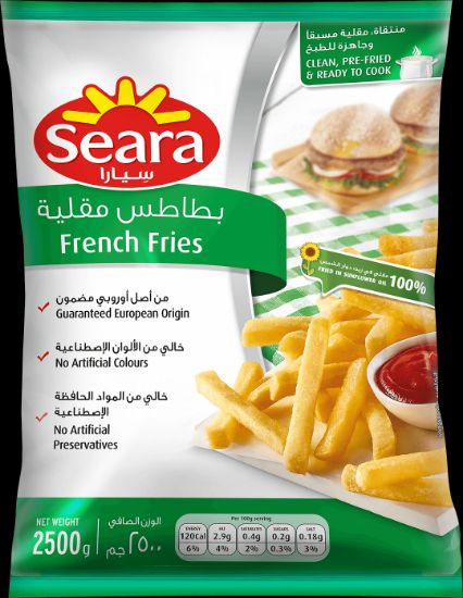 Picture of Seara Frozen French Fries 9Mm 2.5kg