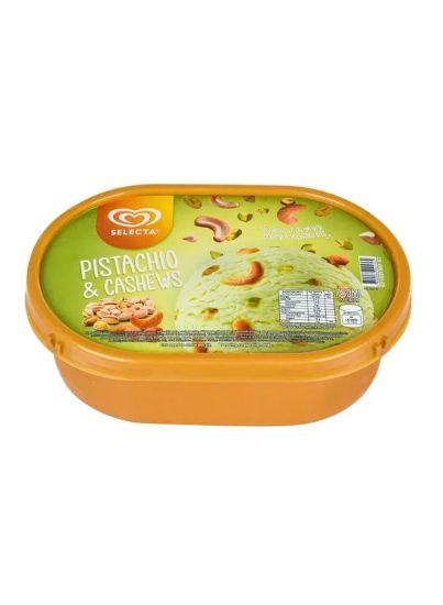 Picture of Selecta Pistachio & Cashews Ice Cream 750ml