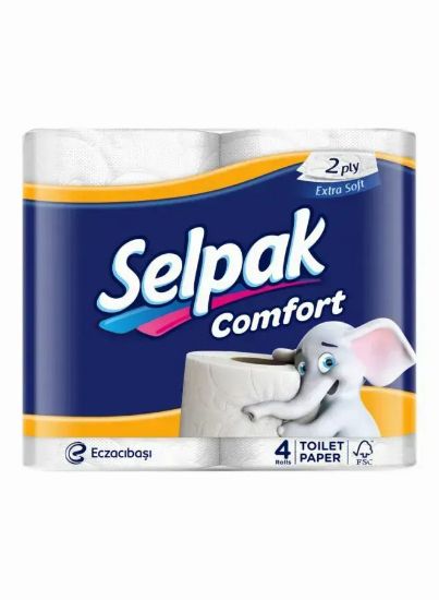 Picture of Selpak Toilet Roll Soft Comfort 4's