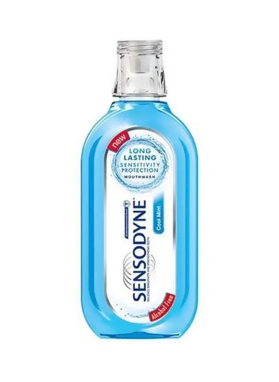 Picture of Sensodyne Mouth Wash Cool Mint Long Lasting Sensitivity Protection 500ml