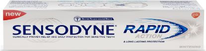 Picture of Sensodyne Rapid Action Toothpaste Whitening 75ml