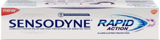 Picture of Sensodyne Rapid Action Toothpaste 75ml