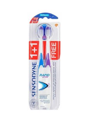 Picture of Sensodyne Toothbrush Rapid Action Soft 1+1pc