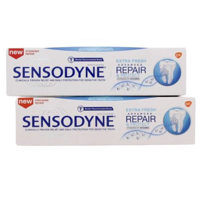 Picture of Sensodyne Toothpaste Advanced Repair & Protect Extra Fresh 2x75ml