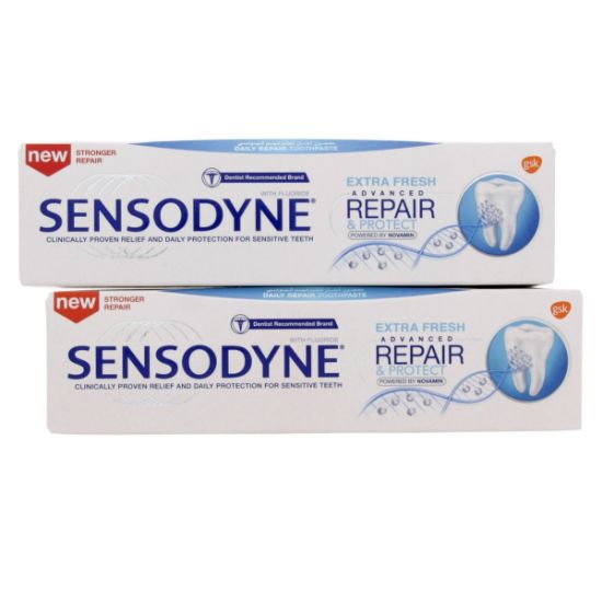 Picture of Sensodyne Toothpaste Advanced Repair & Protect Extra Fresh 2x75ml