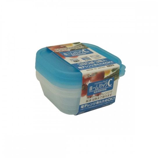 Picture of Seria Container Food C Blue 380ml Pack of 3