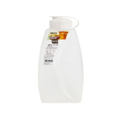 Picture of Seria Cooler Plastic Water Bottle White 2ltr 1pc