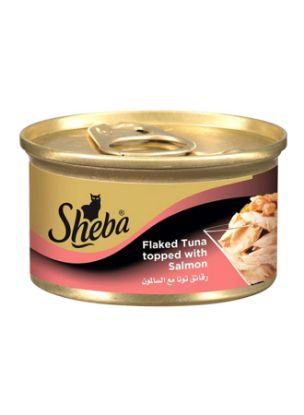 Picture of Sheba Cat Food Tuna & Salmon In Gravy 85gm