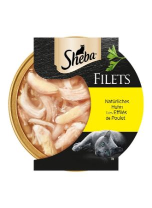 Picture of Sheba Cat Food Filets Chicken 60gm