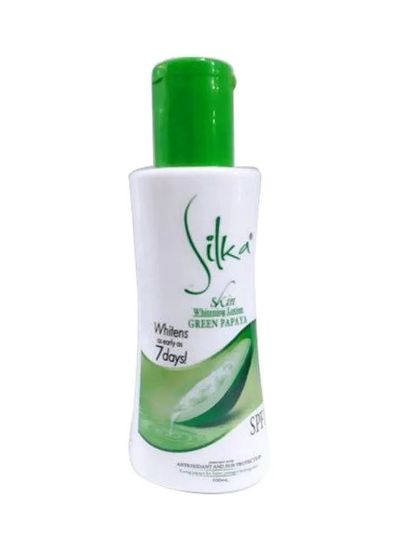 Picture of Silka Whitening Lotion Green Papaya With SPF 10 Dermatologist Tested 300ml