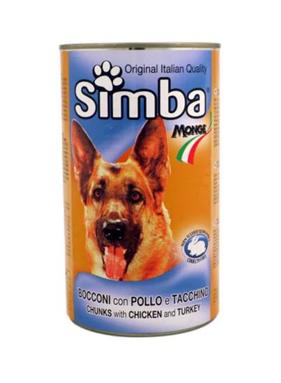 Picture of Simba Dog Food Chunks Chicken & Turkey 415gm