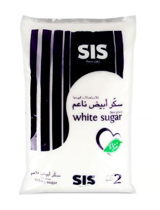 Picture of Sis Fine Grain White Sugar 2kg