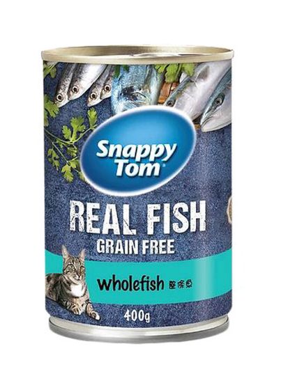 Picture of Snappy Tom Real Fish Grain Free Whole Fish 400gm