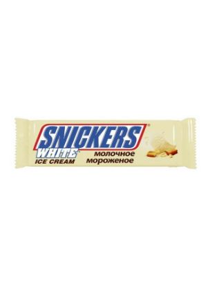 Picture of Snickers Ice Cream Bar Chocolate White 40.8gm