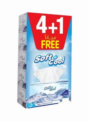 Picture of Soft N Cool Facial Tissue 2-Ply 5x200's