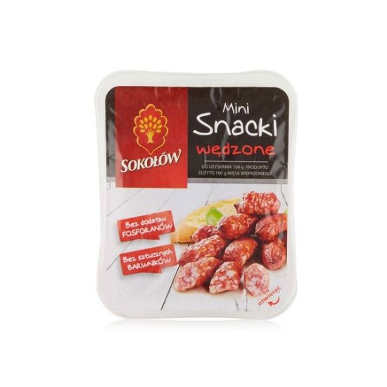 Picture of Sokolow Mini Salami Snacks Smoked 100gm