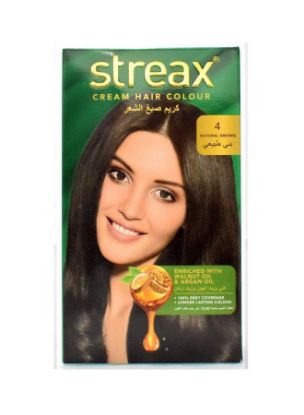 Picture of Streax Hair Color Natural Brown 4 1pc