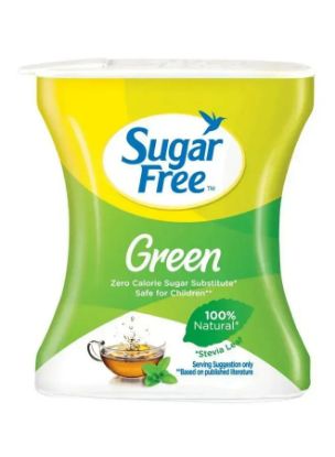 Picture of Sugar Free 100 Pellets Green Zero Calories Sugar Substitue 10gm