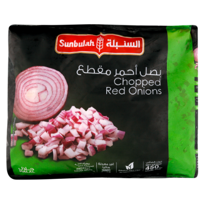 Picture of Sunbulah Frozen Chopped Red Onion 450gm