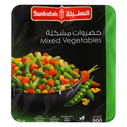 Picture of Sunbulah Frozen Mixed Vegetables 900gm