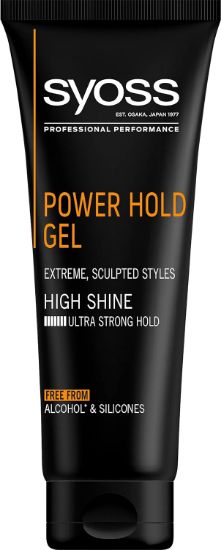 Picture of Syoss Men Power Hold Extreme Styling Gel Mega Strong Hold 5 250ml