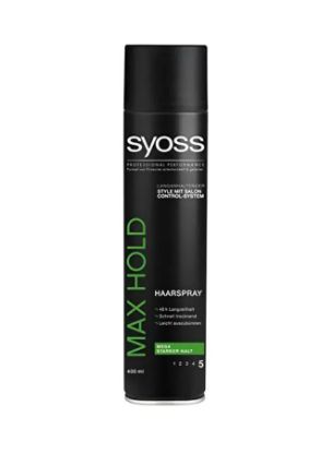 Picture of Syoss Max Hold Hair Spray Mega Strong Hold 5 400ml