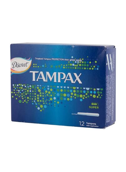 Picture of Tampax Tampax Super Tampons 12's