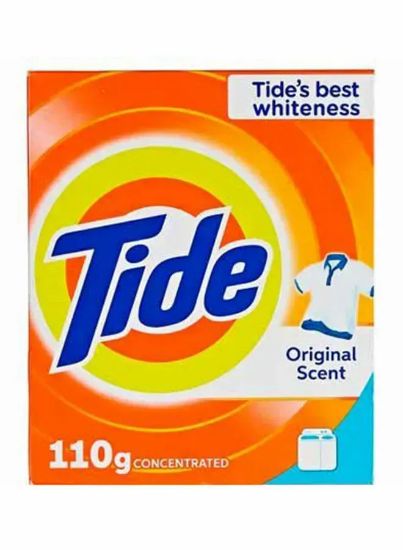 Picture of Tide Detergent Concentated Blue Box 110gm