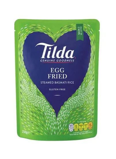 Picture of Tilda Egg Fried Rice Gluten Free Made With Free Range Eggs 250gm