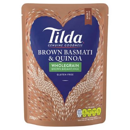 Picture of Tilda Whole Grain Basmati & Quinoa Rice 250gm