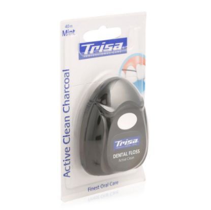 Picture of Trisa Dental Floss Active Clean Charcoal 1pc