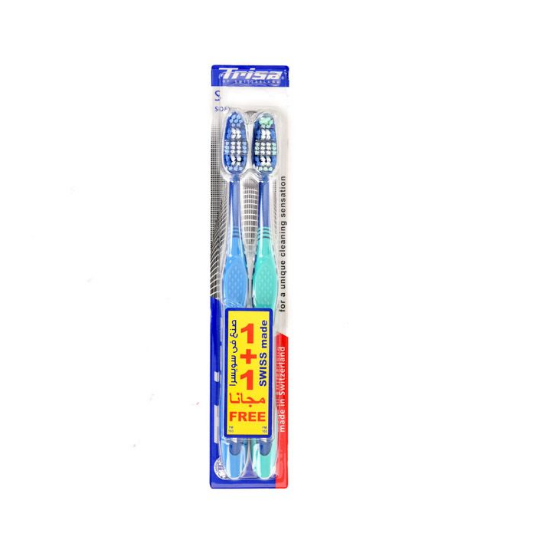 Picture of Trisa Toothbrush Flexhead Soft 1+1Free