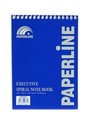 Picture of Plain Line Spiral Note Book 1pc