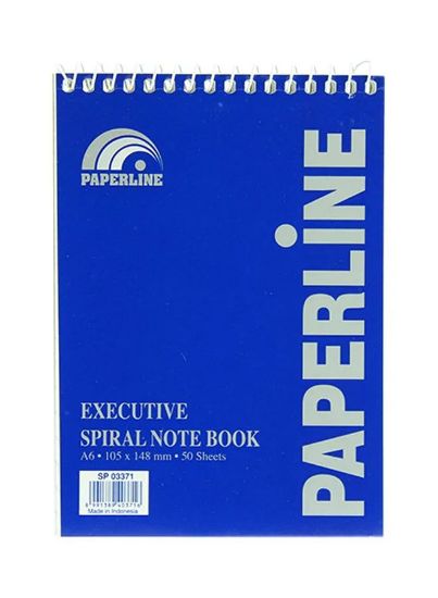 Picture of Plain Line Spiral Note Book 1pc